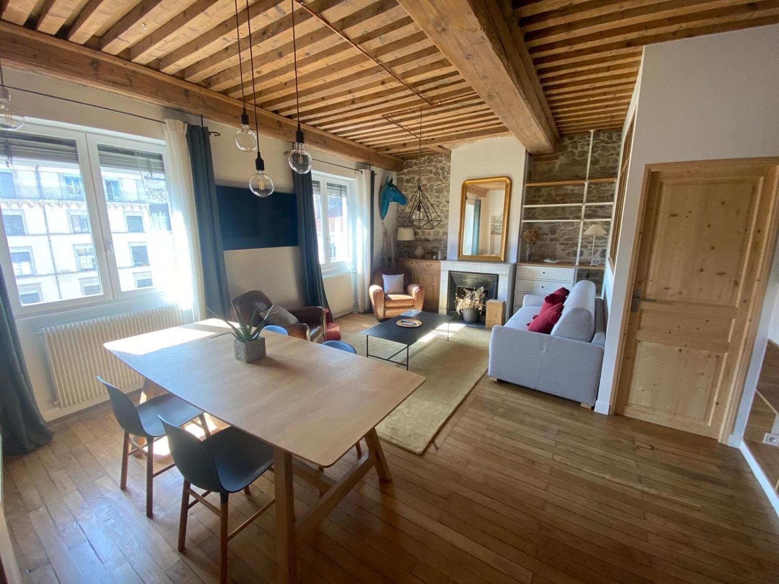 Appartement T3 Hyper Centre De Lyon, Super Vue Fourviere エクステリア 写真